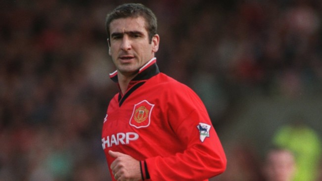 Eric Cantona saat jadi pemain sepakbola. [Instagram]